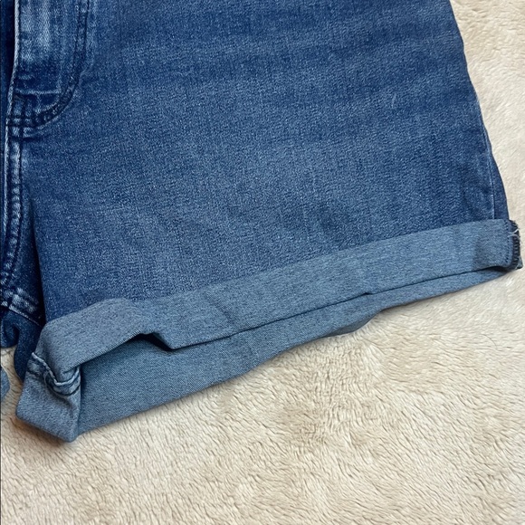 NWT Calvin Klein Blue High Rise Shorts sz 32 - Picture 4 of 9